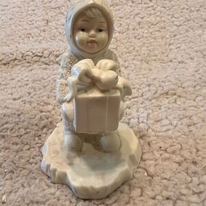 Department 56 Snowbabies "Is That For Me?" Holiday Figurine‎ 4.5"